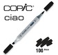 COPIC CIAO 180 colours - COPIC Ciao BLACK  100
