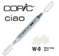 COPIC CIAO 180 colours - COPIC CIAO W0 Warm Gray No.0