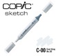 COPIC SKETCH -  358 colours - COPIC SKETCH C00 Cool Gray No.00