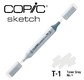 COPIC SKETCH 358 couleurs - COPIC SKETCH T1 Toner Gray No.1