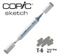 COPIC SKETCH -  358 colours - COPIC SKETCH T6 Toner Gray No.6