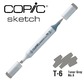 COPIC SKETCH 358 couleurs - COPIC SKETCH T6 Toner Gray No.6