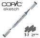 COPIC SKETCH -  358 colours - COPIC SKETCH T7 Toner Gray No.7