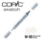 COPIC SKETCH 358 couleurs - COPIC SKETCH W00 Warm Gray No.00