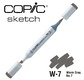 COPIC SKETCH -  358 colours - COPIC SKETCH W7 Warm Gray No.7