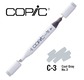 COPIC MARKER  214 couleurs - COPIC MARKER C3 Cool Gray No.3