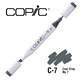COPIC MARKER  214 couleurs - COPIC MARKER C7 Cool Gray No.7