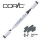 COPIC MAERKER - 214 colours - COPIC MARKER C7 Cool Gray No.7