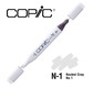COPIC MAERKER - 214 colours - COPIC MARKER N1 Neutral Gray No.1