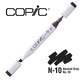 COPIC MARKER  214 couleurs - COPIC MARKER N10 Neutral Gray No.10
