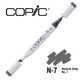 COPIC MARKER  214 couleurs - COPIC MARKER N7 Neutral Gray No.7