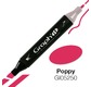 GRAPH'IT Twin-tipped alcohol-based markers; 176 colours - GRAPH'IT Alcohol based marker 5250 - Poppy