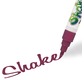 GRAPH'IT SHAKE marker with pigmented ink and large tip 5280 - Burgundy