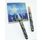 GRAPH'IT SHAKE GLITTER Pack of 2 gliter markers (silver and gold)