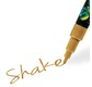 GRAPH'IT SHAKE Fine Marker 0002 - Gold