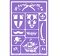 School pack Stencils Set n¡ 1